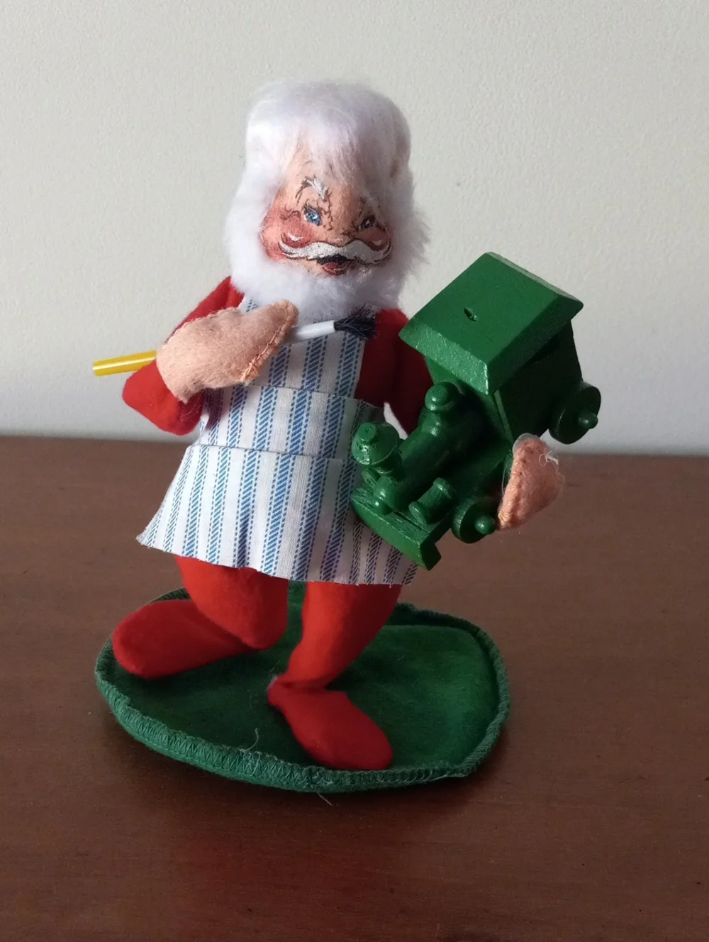 Vintage Annalee Mobilitee Workshop Santa Claus Doll